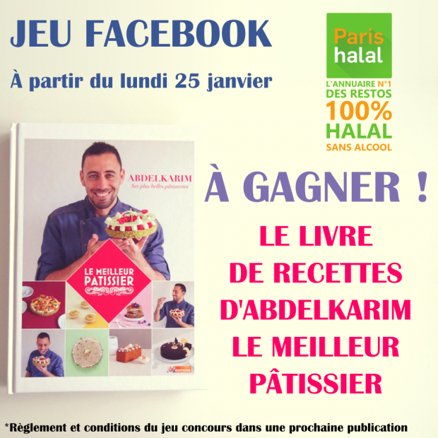 Jeu concours facebook abdelkarim Paris-Halal